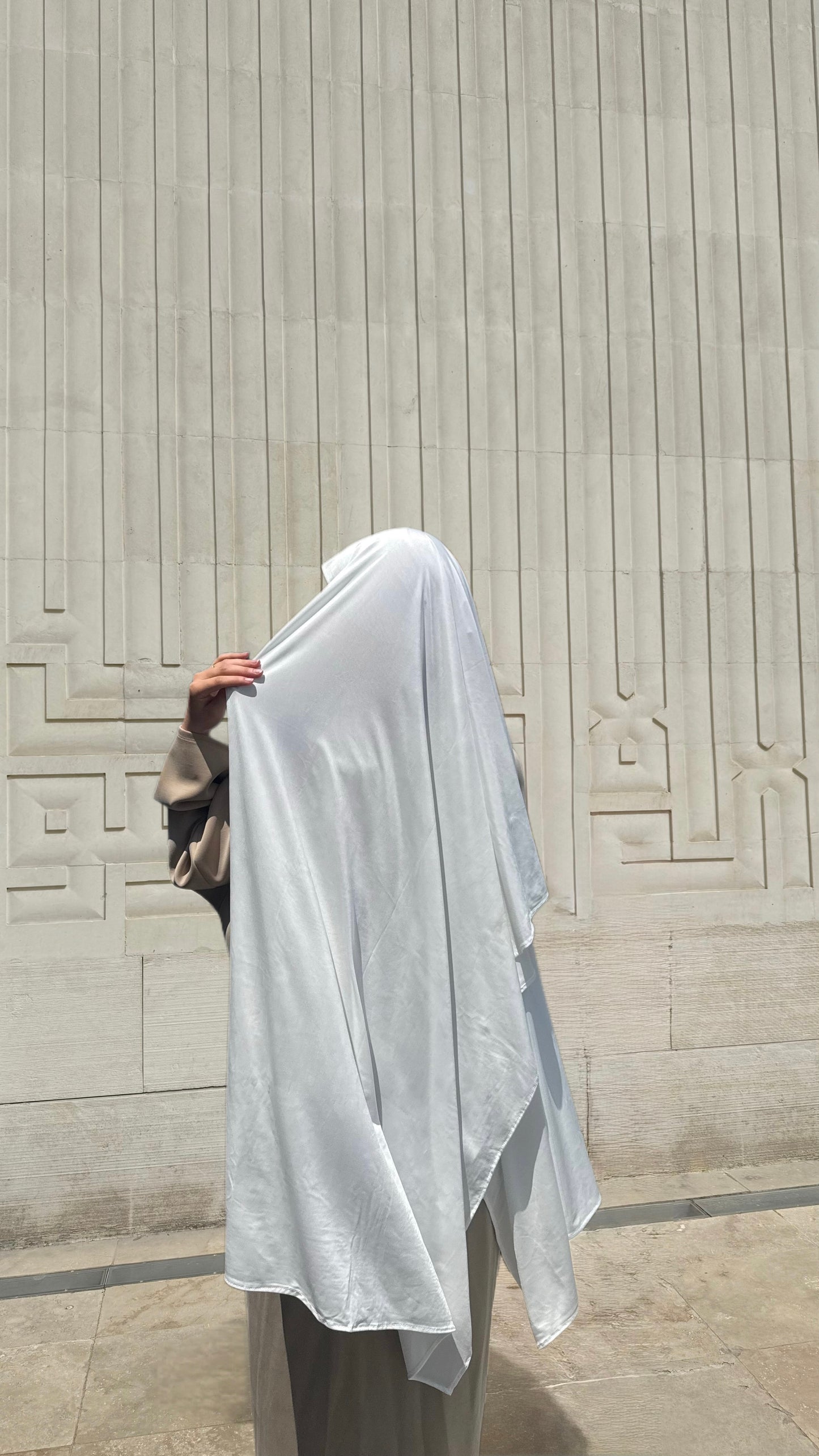 LIQUID JERSEY MAXI - BLANC CASSÉ