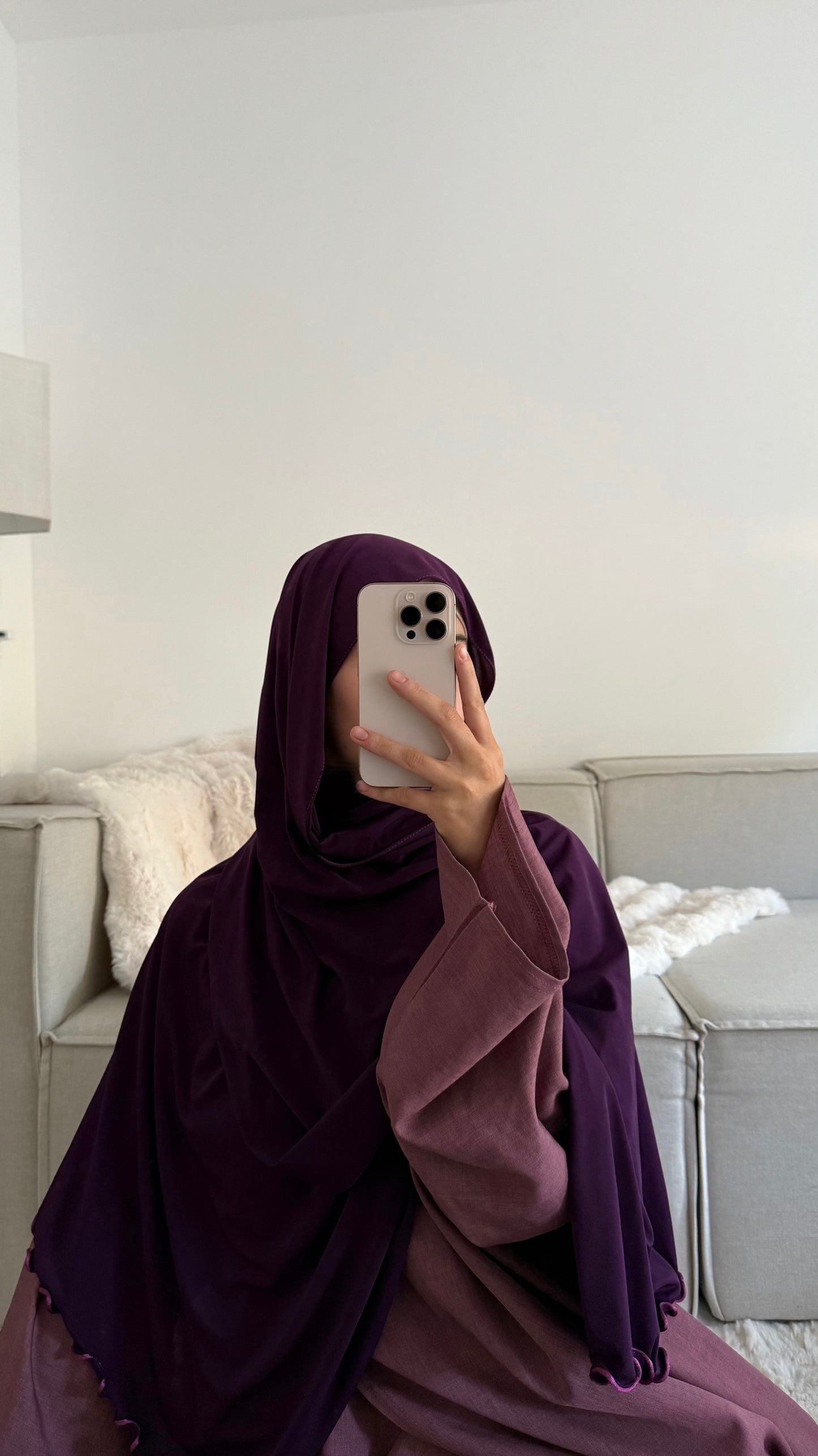 JERSEY PREMIUM FRISÉ - PRUNE