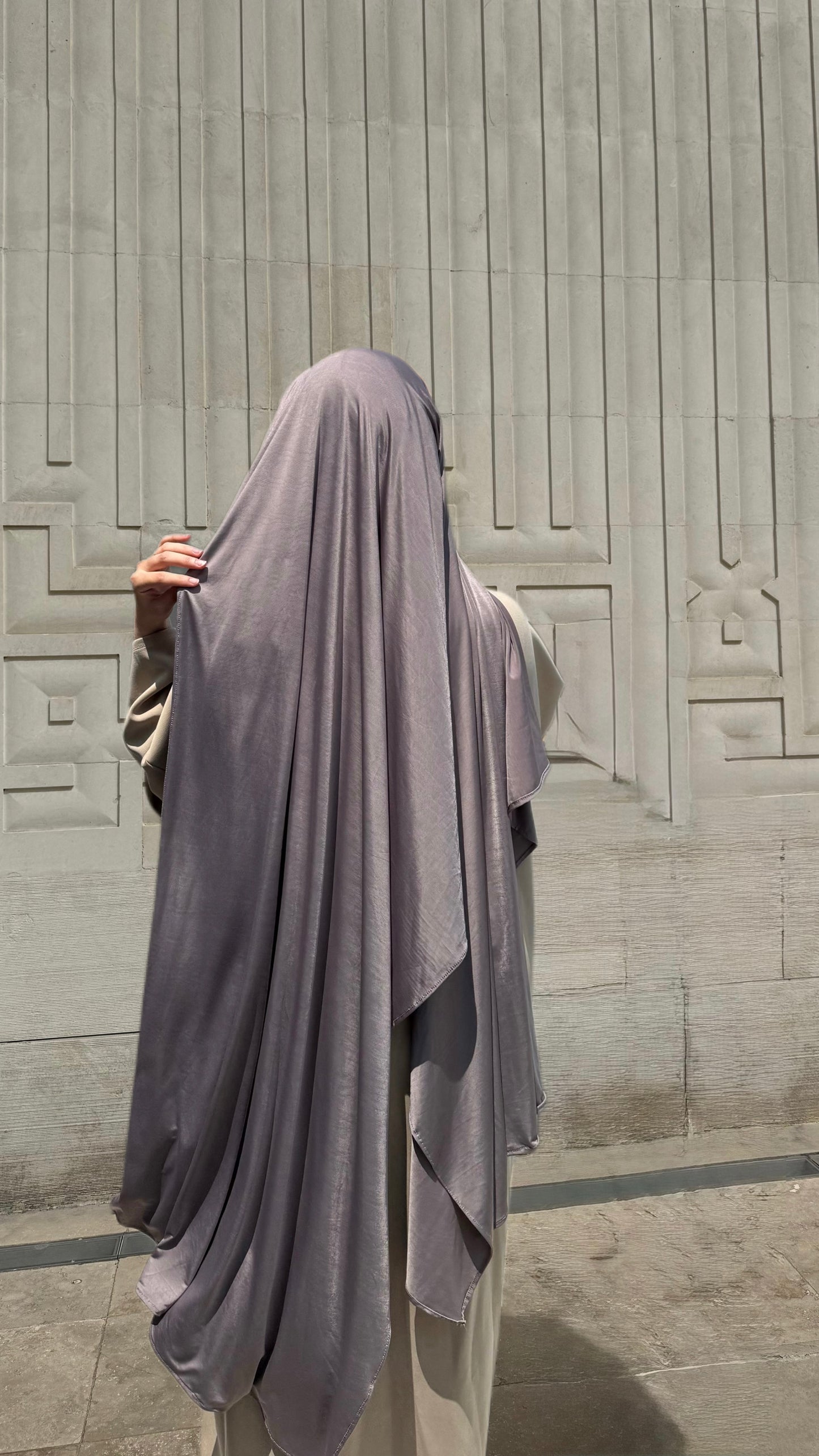 LIQUID JERSEY MAXI - TAUPE