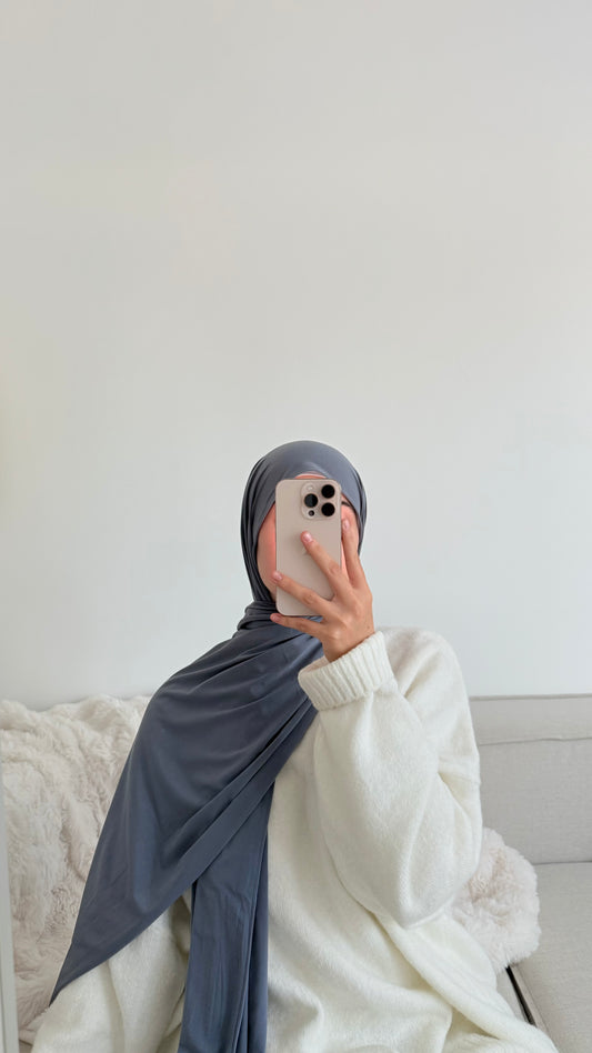 JERSEY PREMIUM - GRIS BLEUTÉ FONCÉ